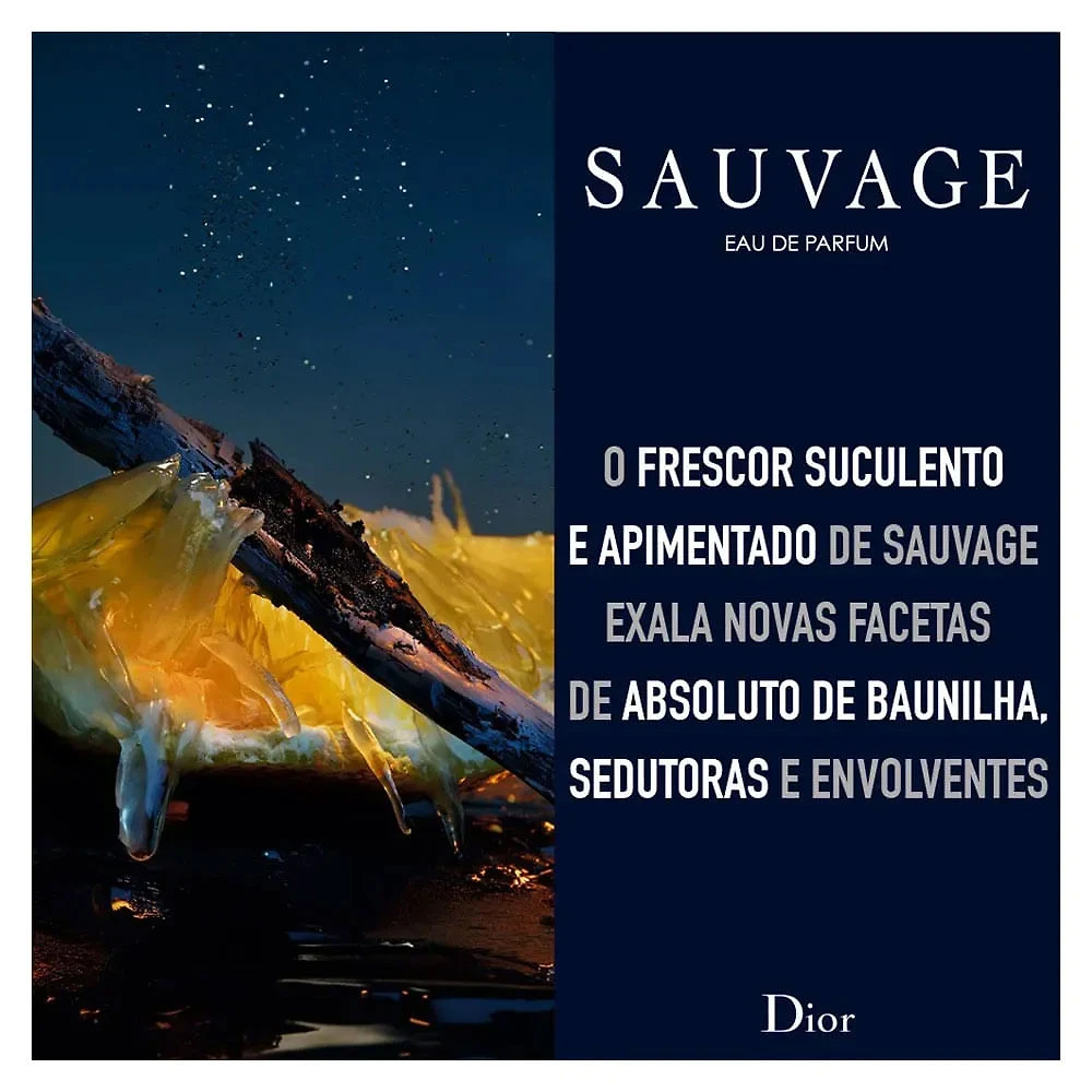 Miniatura Sauvage Dior - Perfume Masculino - Eau de Parfum 100ml