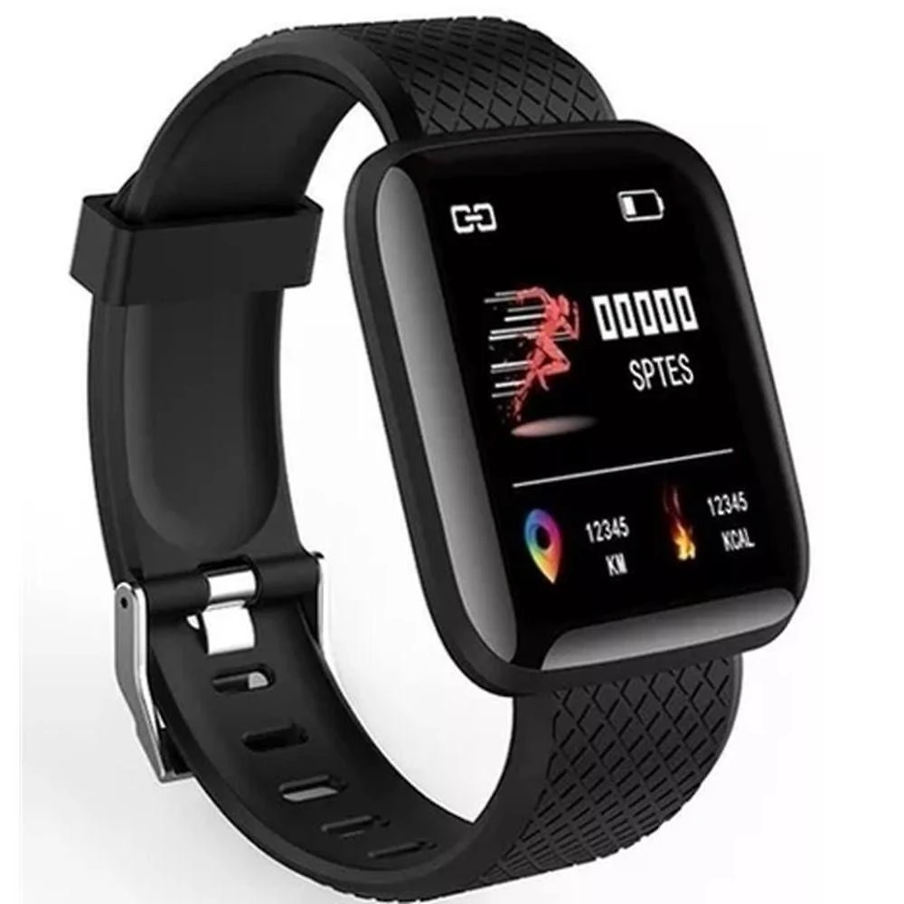 Relógio Smartband Smartwatch D13 Notificações Bluetooth - Preto - Smart Bracelet