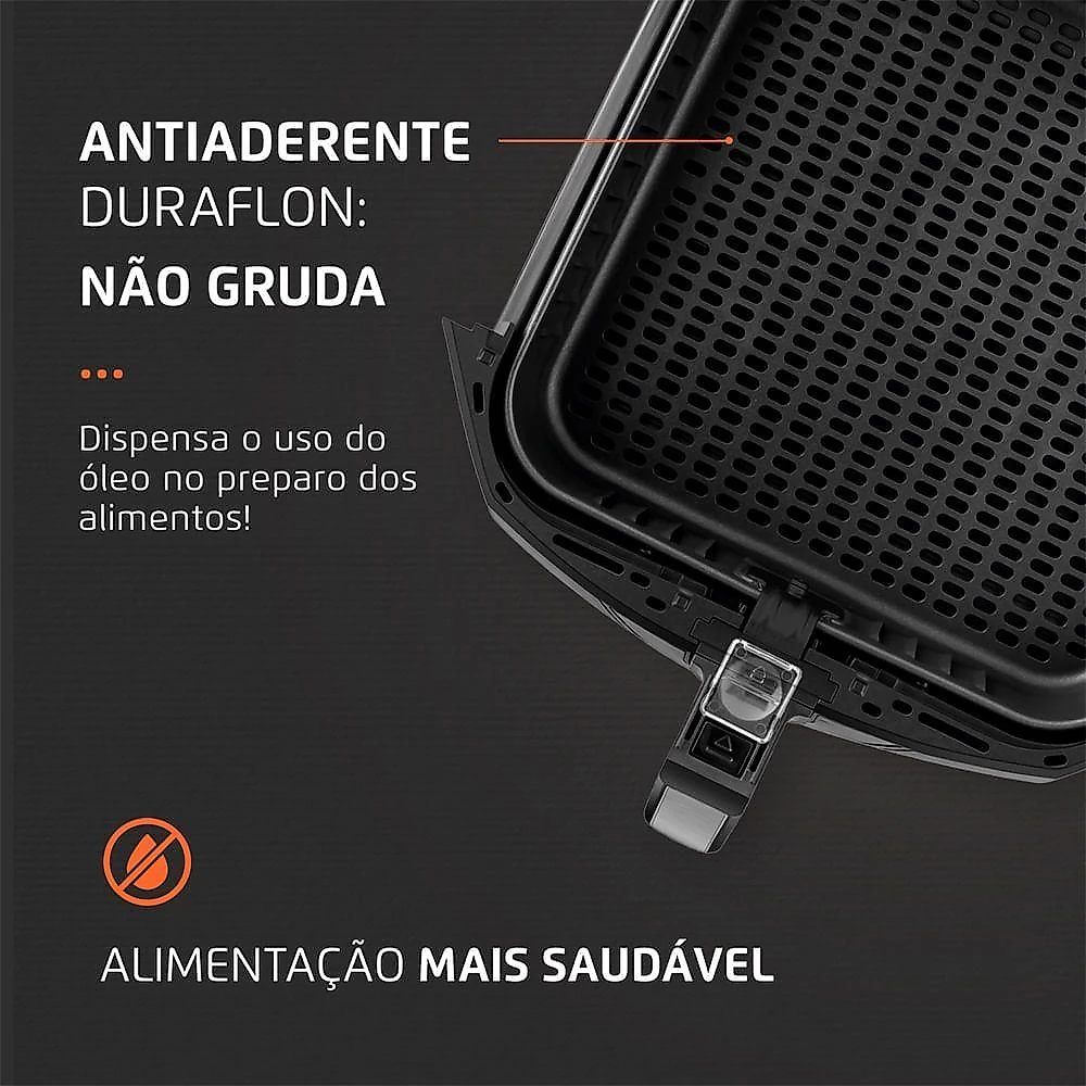 Fritadeira Sem Óleo Air Fryer 8L Afn-80-Bi Mondial Bi 220V 220V