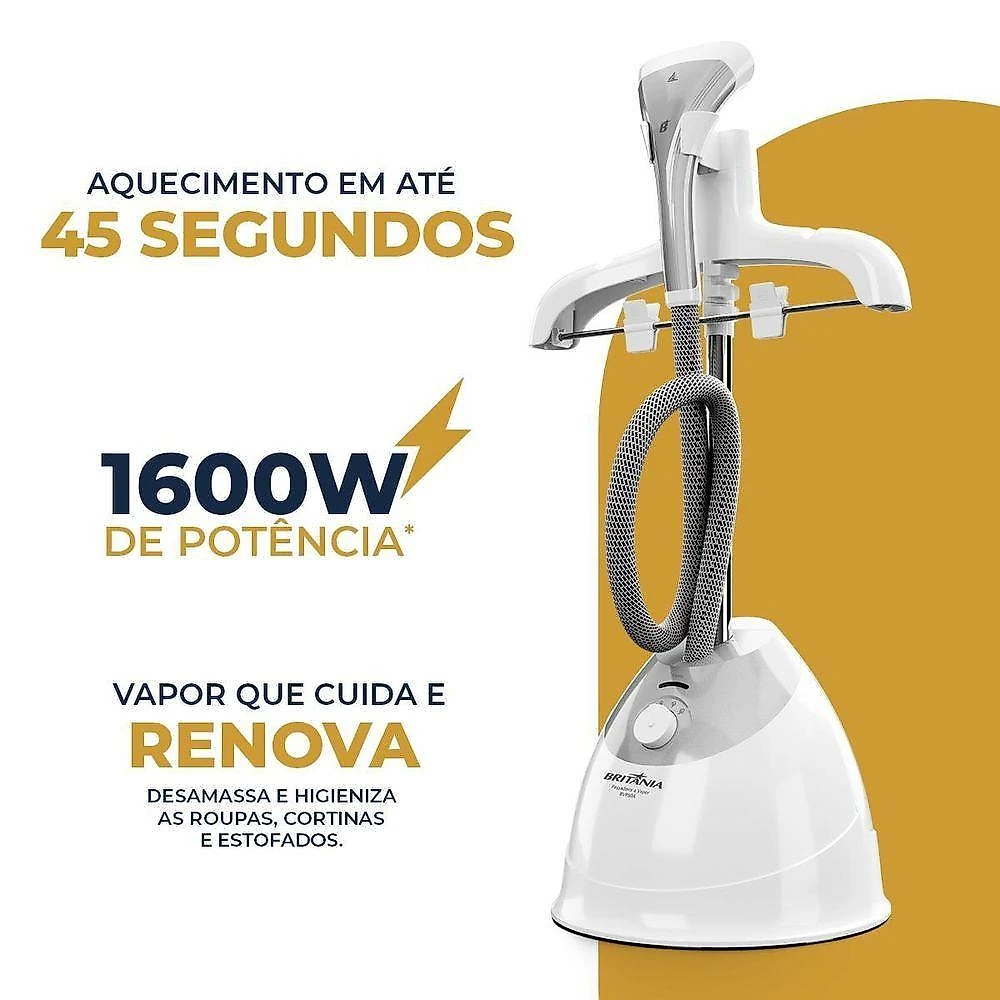 Passadeira a Vapor Britânia BVP50A 2,5L com Ajuste de Intensidade 220V