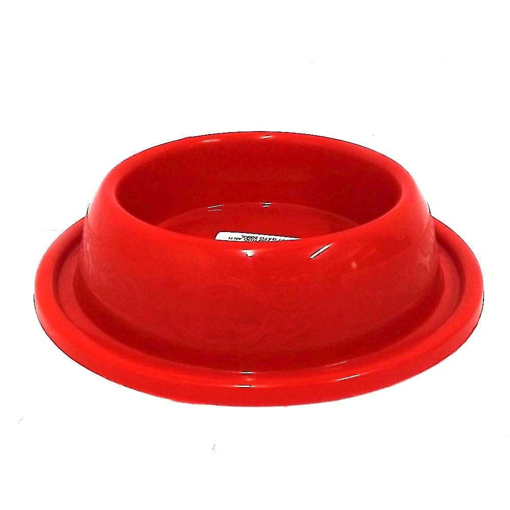 Comedouro Plástico Gato Anti-Formiga Vermelho - 200 mL