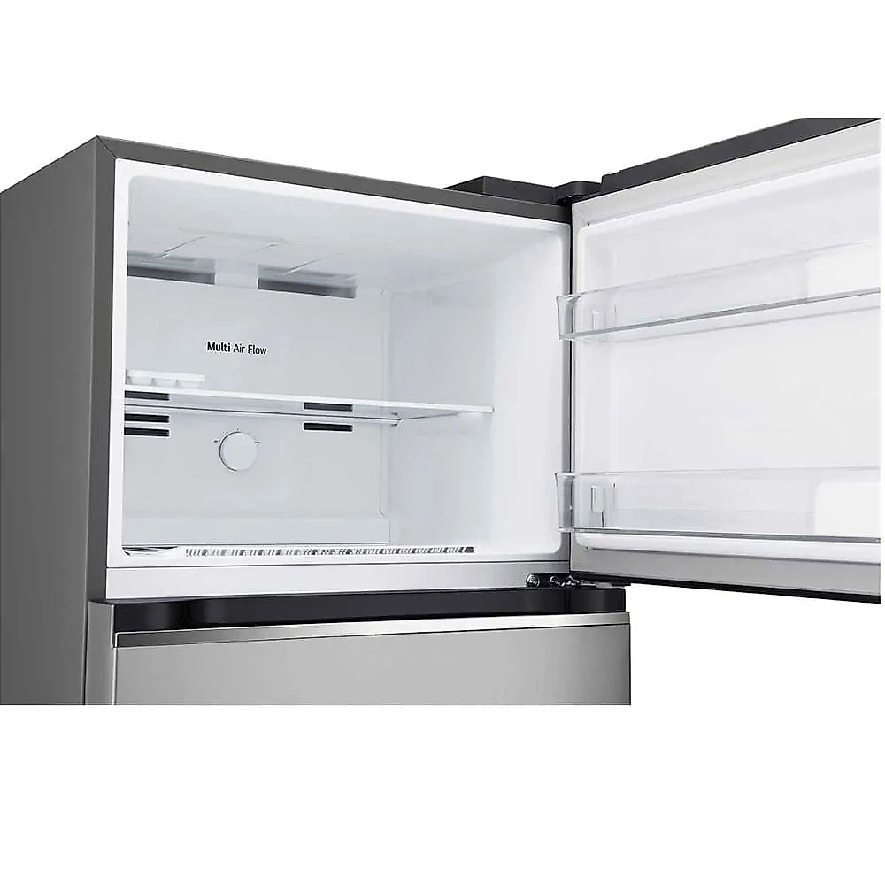 Geladeira Frost Free Inverter 375L Duplex Cor Inox Look GN-B372PFM LG Inox - 110V