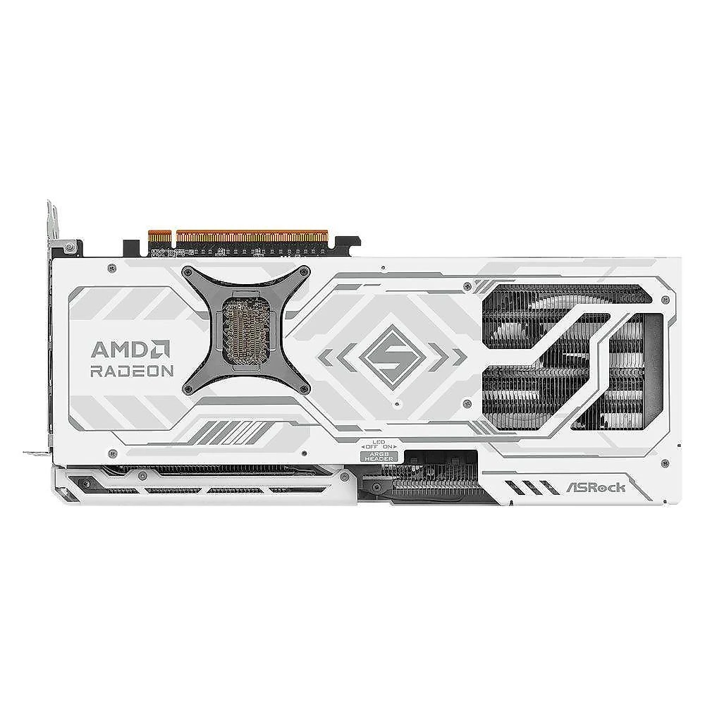 Placa de Vídeo Asrock RX 9070 Steel Legend OC 16GB GDDR6 com Saídas HDMI 2.1b e Displayport 2.1a