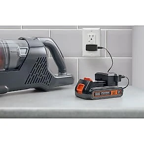 Aspirador de Pó Vertical e Portátil Sem Fio Black+Decker BHFEA18D1-BR 20V Preto e Cinza Bivolt