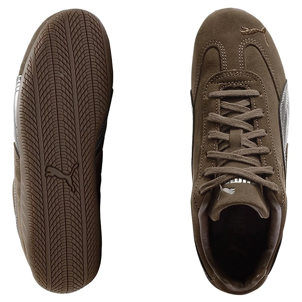 Tênis Puma Speedcat Lux Feminino Marrom / Prata - 35