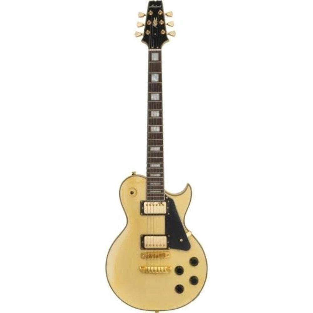 Guitarra Elétrica Pro II PE-350CST com Corpo em Basswood e Captadores Aria Classic Power Aged White