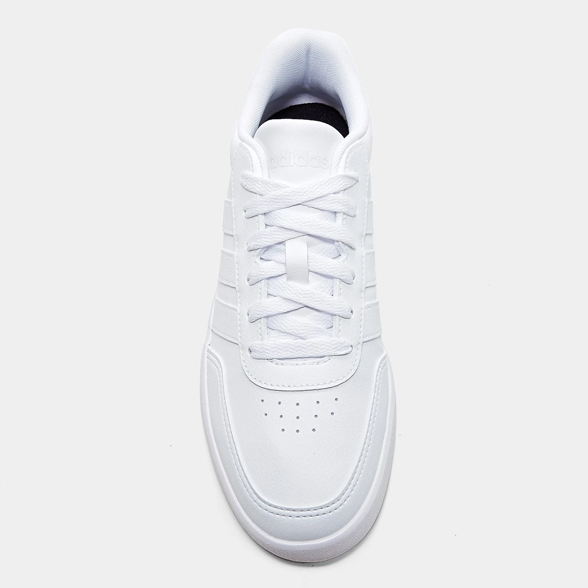 Miniatura Tênis Adidas Breaknet Off White+Bege - 34