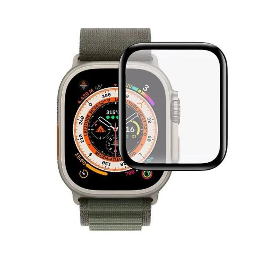 Película para Apple Watch 41MM - Coverage 5D Pro Preta - Gshield