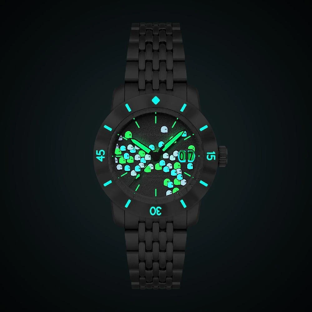 Relógio Spinnaker Fleuss Automatic Phantom Steel SP-5170-11A 40mm