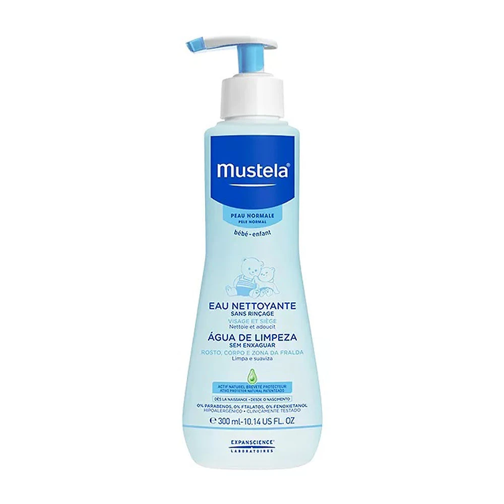 PhysiObebé Mustela Bebê Loção de Limpeza sem Enxágue com 300ml