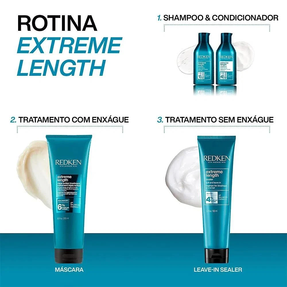 Redken Extreme Lenght Máscara - 250Ml