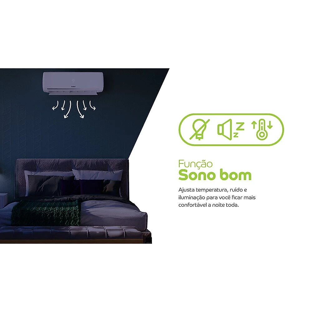 Ar-Condicionado Split CBR09CB Inverter Reverso 9000 BTUS Consul Branco - 220V