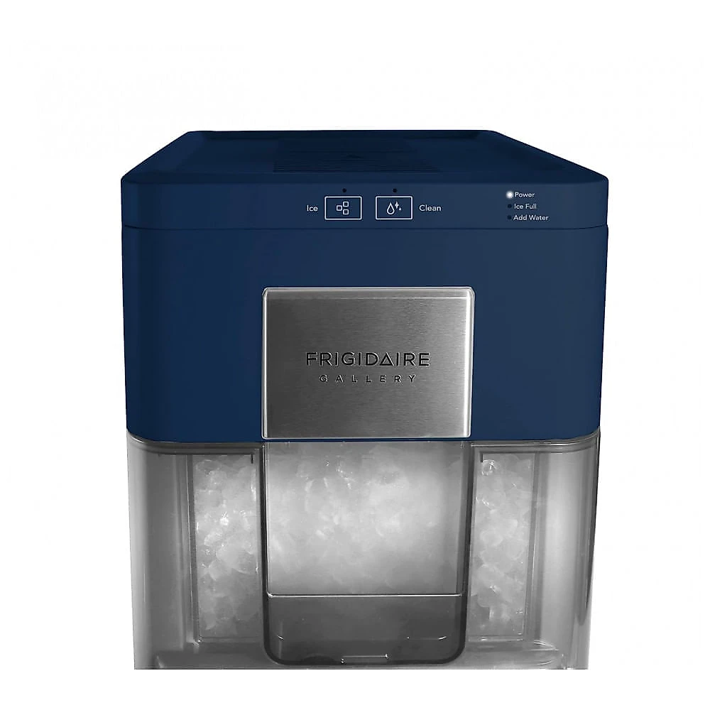 Máquina de Gelo até 19 kg em 24H Portátil com Pepitas Mastigáveis e Crocantes de Bancada, 110V, FRIGIDAIRE EFIC255, Azu...