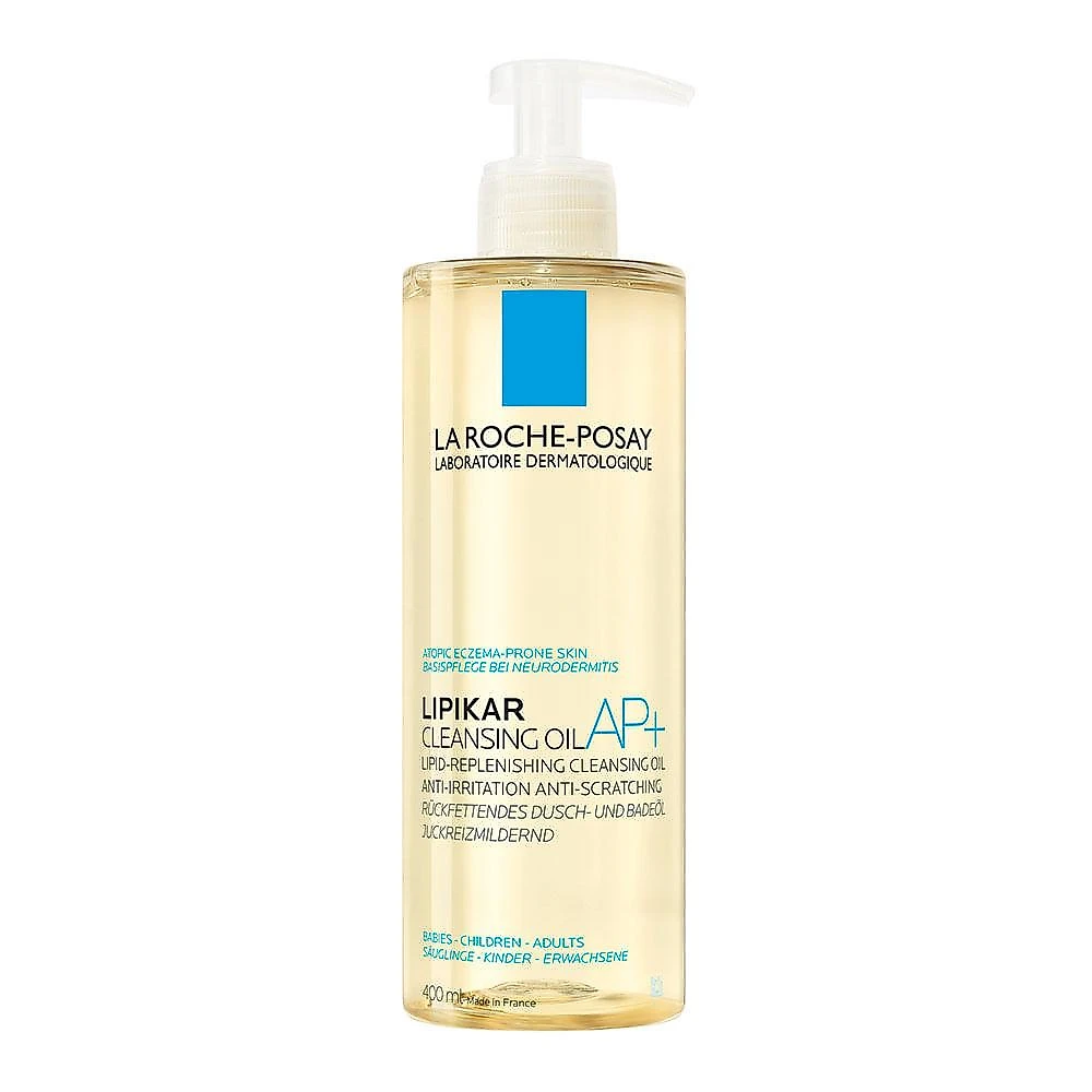 Óleo de limpeza hidratante e anticoceira la roche-posay - lipikar cleansing oil ap+ 400ml