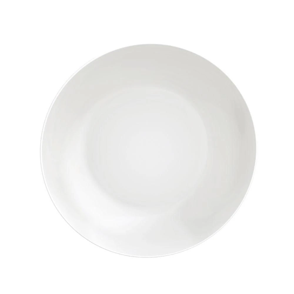 Jogo De Pratos Leonora Fundo E Sobremesa 24 Peças Em Porcelana Branco - Tramontina