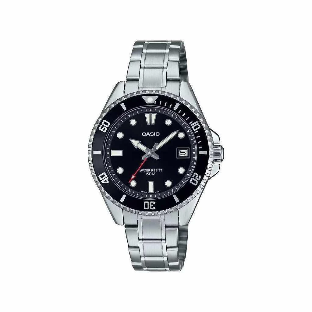 Miniatura Relógio Casio Duro 38,5Mm Preto - Mdv-10D-1A1Vdf
