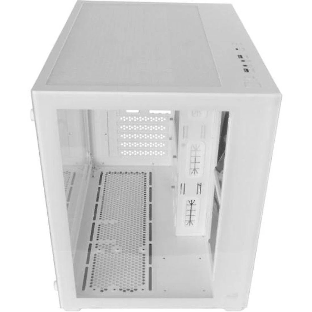Gabinete Gamer Aerocool Dryft Branco Lateral Vidro [f002]