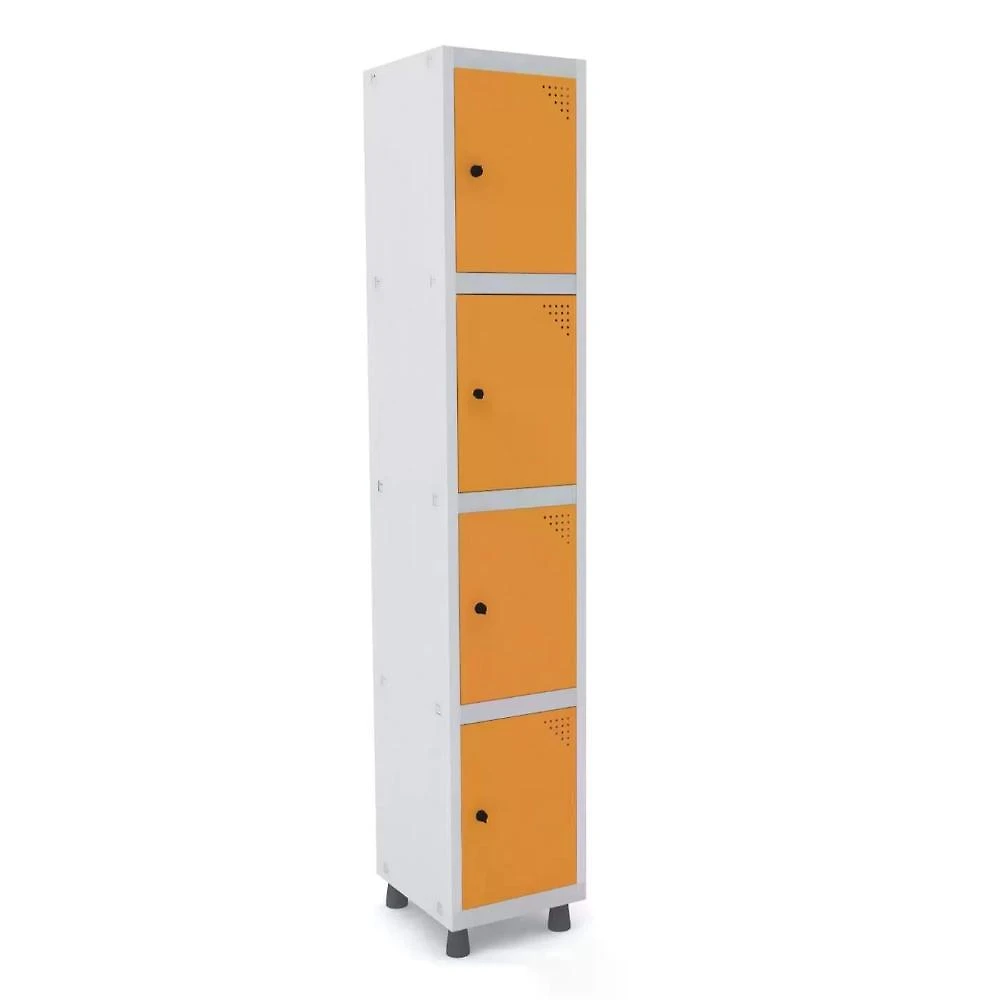Armário Roupeiro de Aço 4 Portas