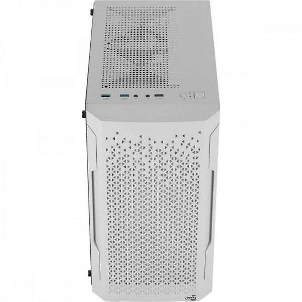 Gabinete Gamer Aerocool Trinity Mini Branco Lateral Vidro