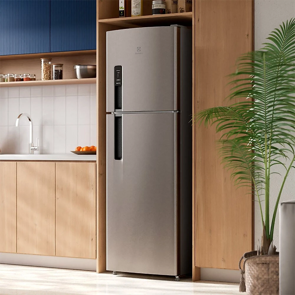 Geladeira IF44S 400L Frost Free AutoSense Inverter Electrolux Inox Look - 220V