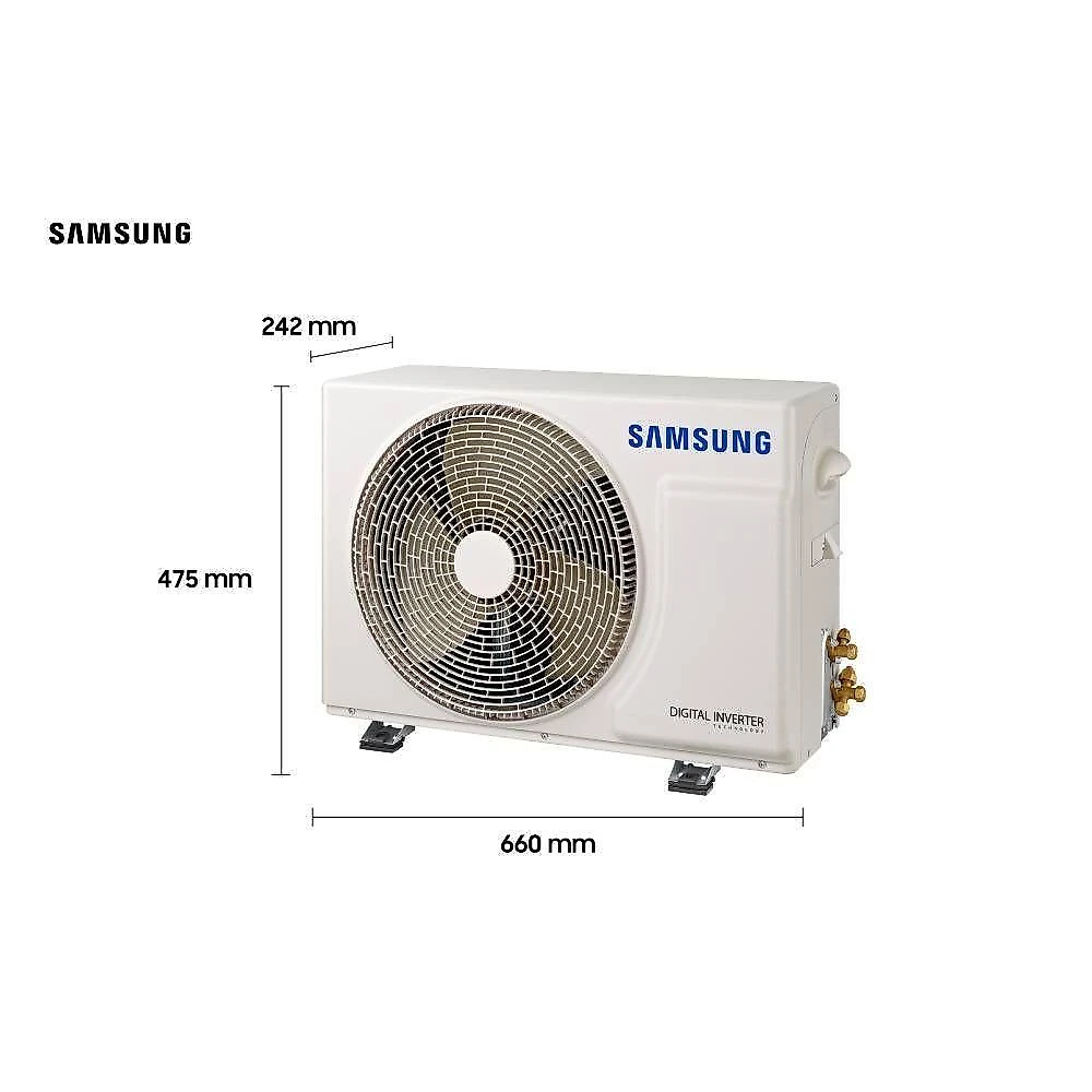 Ar condicionado split inverter samsung windfree ai 12000 btus frio 220v ar12dyfaawkxaz