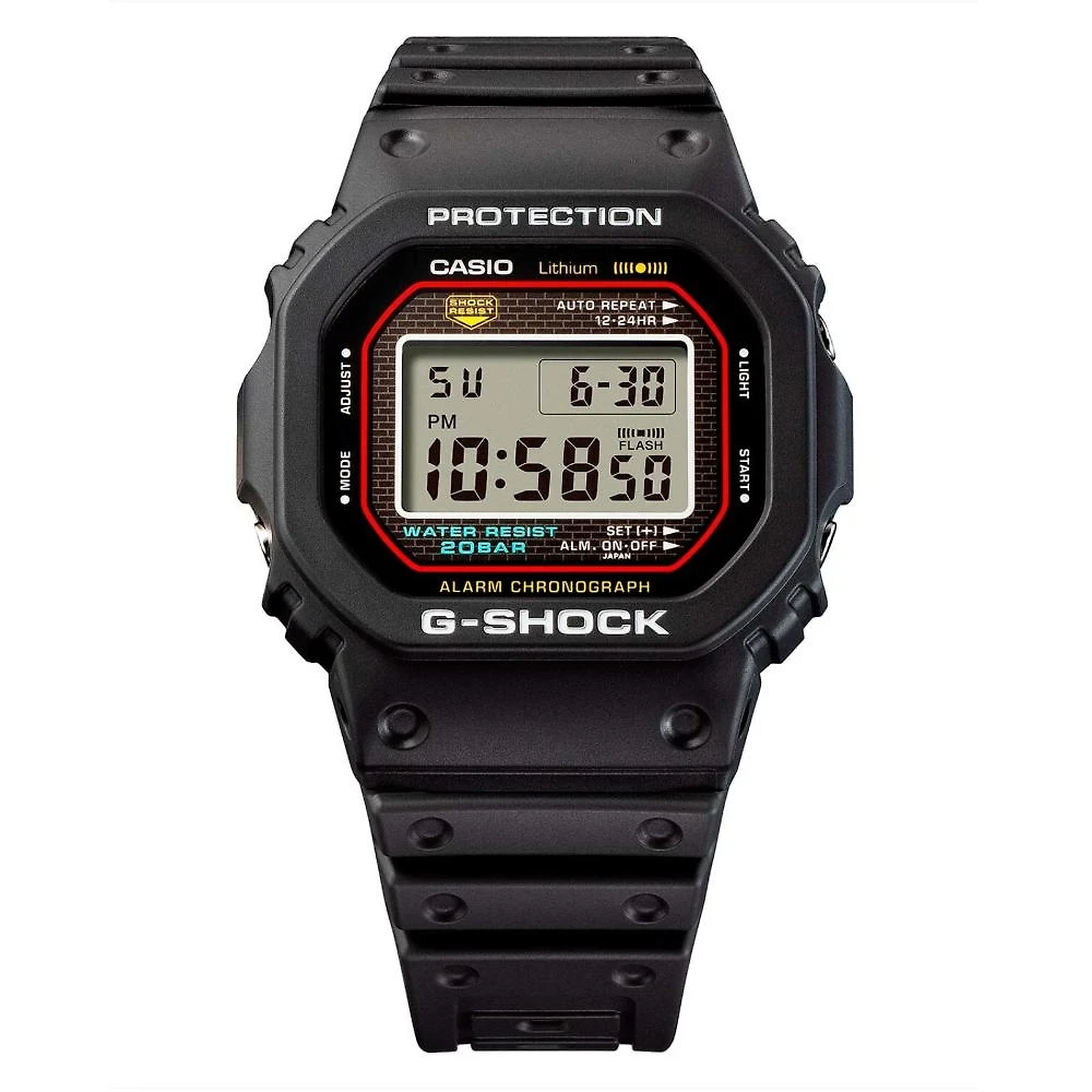 Relógio Casio G-Shock DW-5000R-1ADR Revival 40 anos *Made in Japan