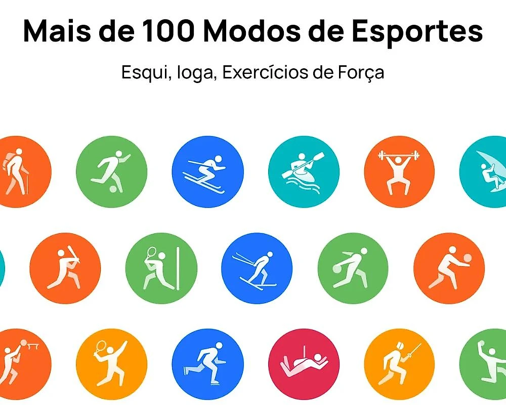 HUAWEI WATCH GT 6 Séries | Smartwatch Relogio | Potenciômetro de Ciclismo no Pulso | GPS Integrado
