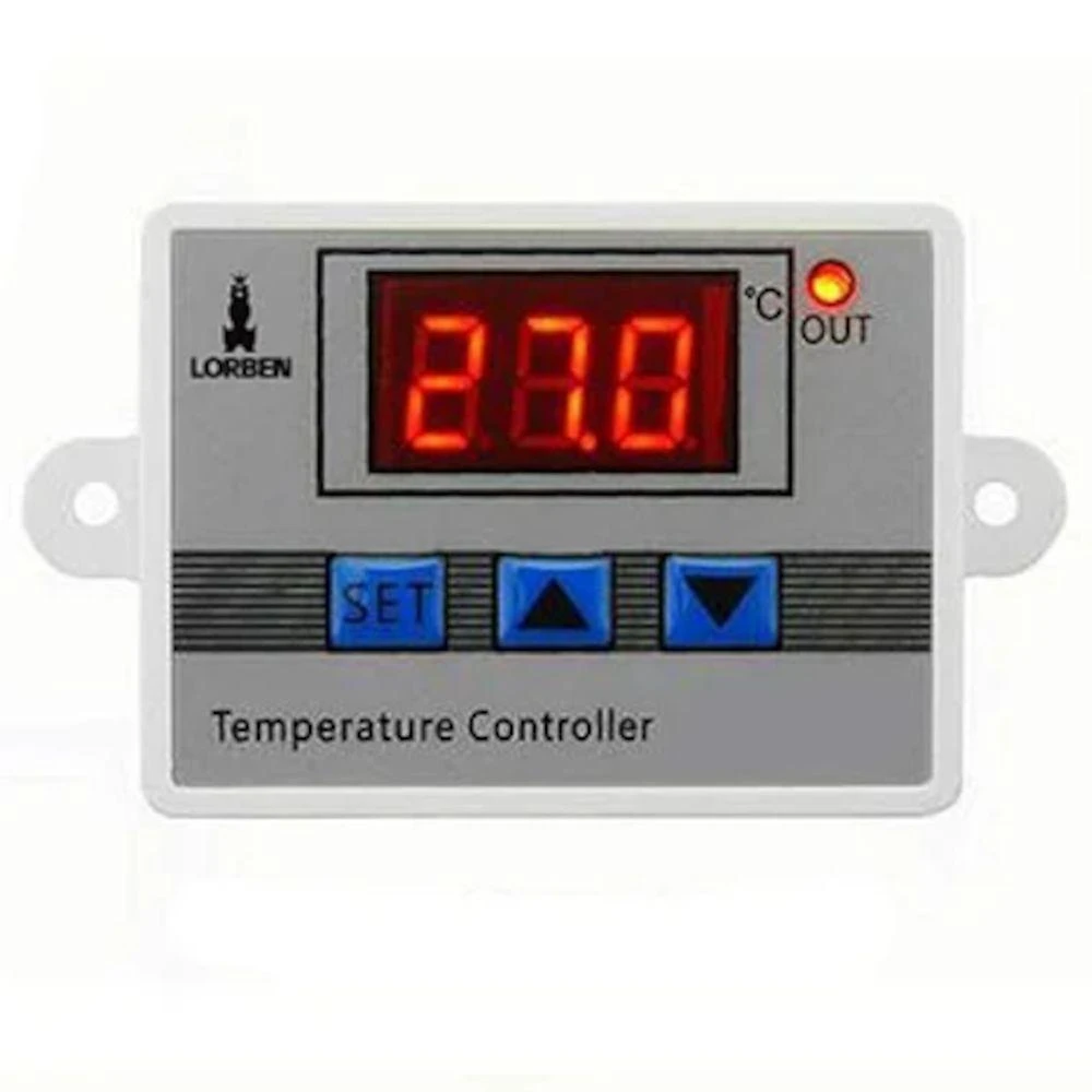 Controlador de Temperatura Digital Lorben XH-W3002 para Geladeiras Estufas e Aquários com Sonda
