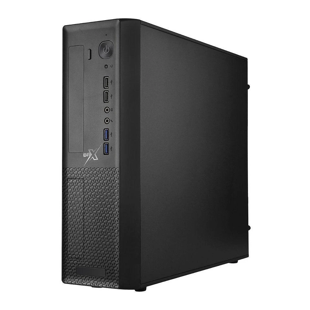 Gabinete Office ST-01 SFF Mini-ITX Aço Preto com Gerenciamento BR-X
