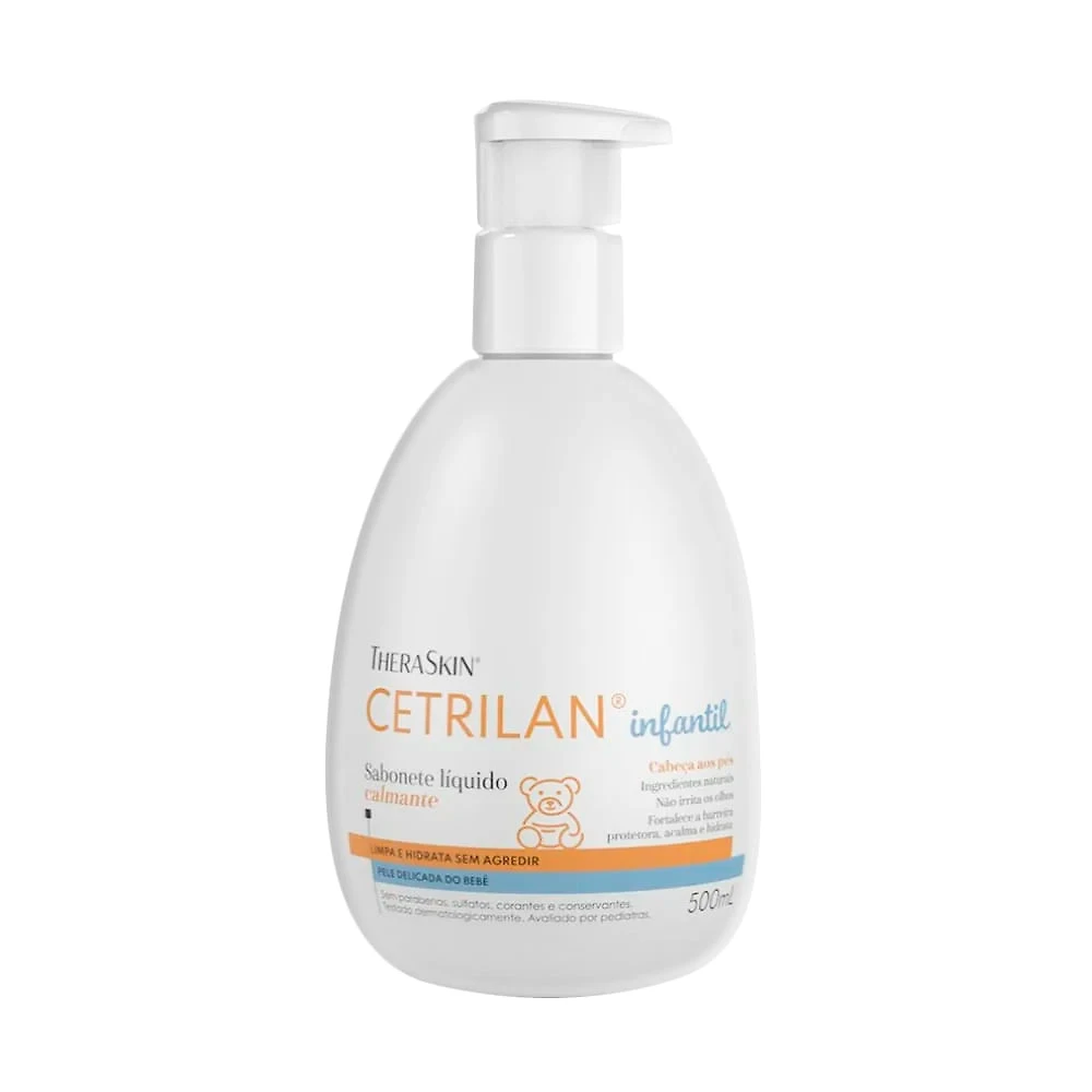 Cetrilan TheraSkin Sabonete Líquido Calmante Cabeça aso Pés 500ml