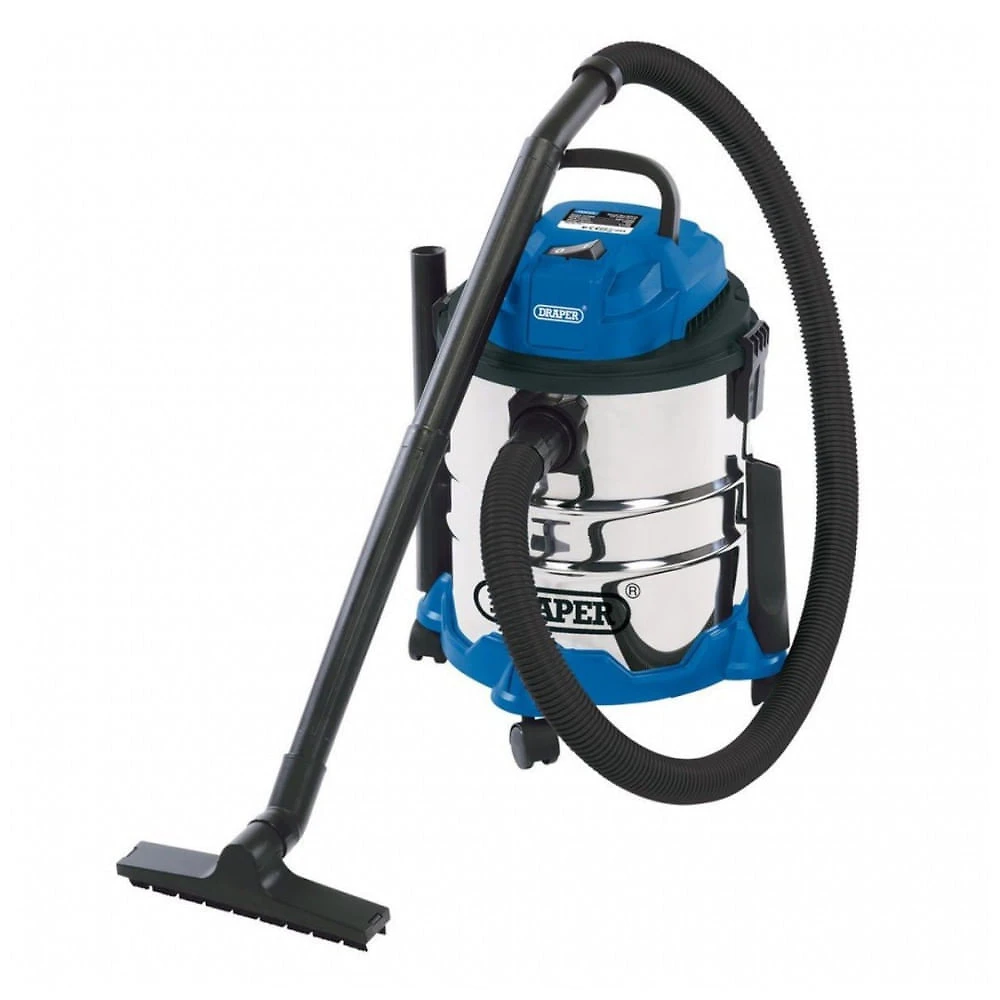 Aspirador de Pó e Água Dynastar Draper20515 Profissional 20 Litros Tambor 220V