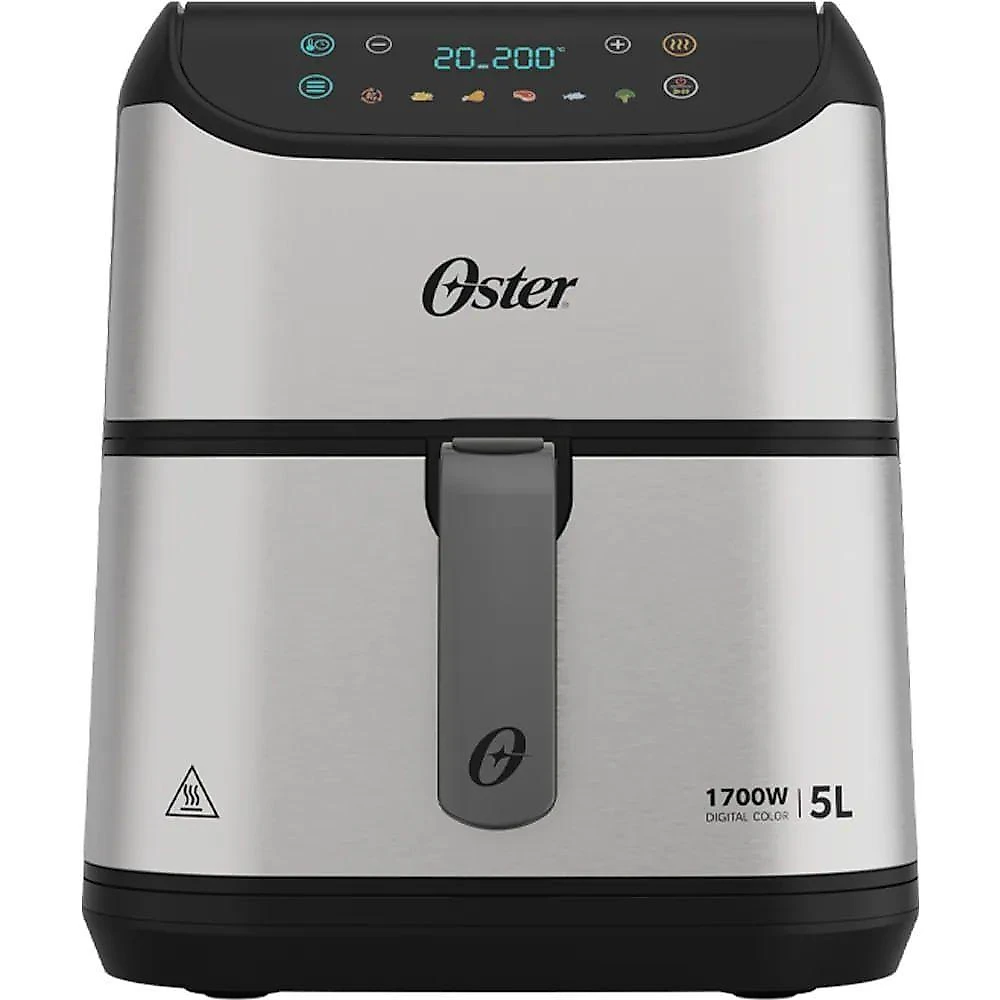 Kit Mixer Power 3 Em 1 E Fritadeira Inox Digital 5L Oster 220V