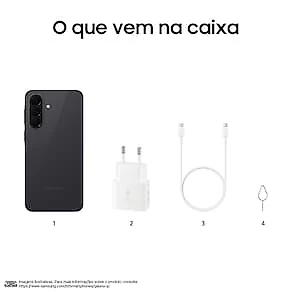 Smartphone Samsung Galaxy A57 5G Tela 6.7" 128GB Câmera 50MP Azul Escuro