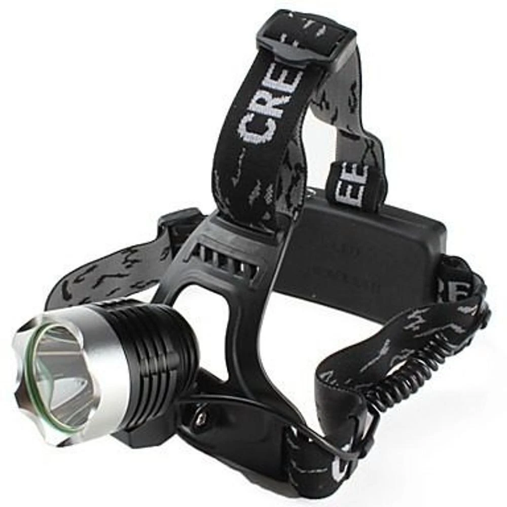 Lanterna de Cabeça Headlight Zoom Ajustável 2 Baterias