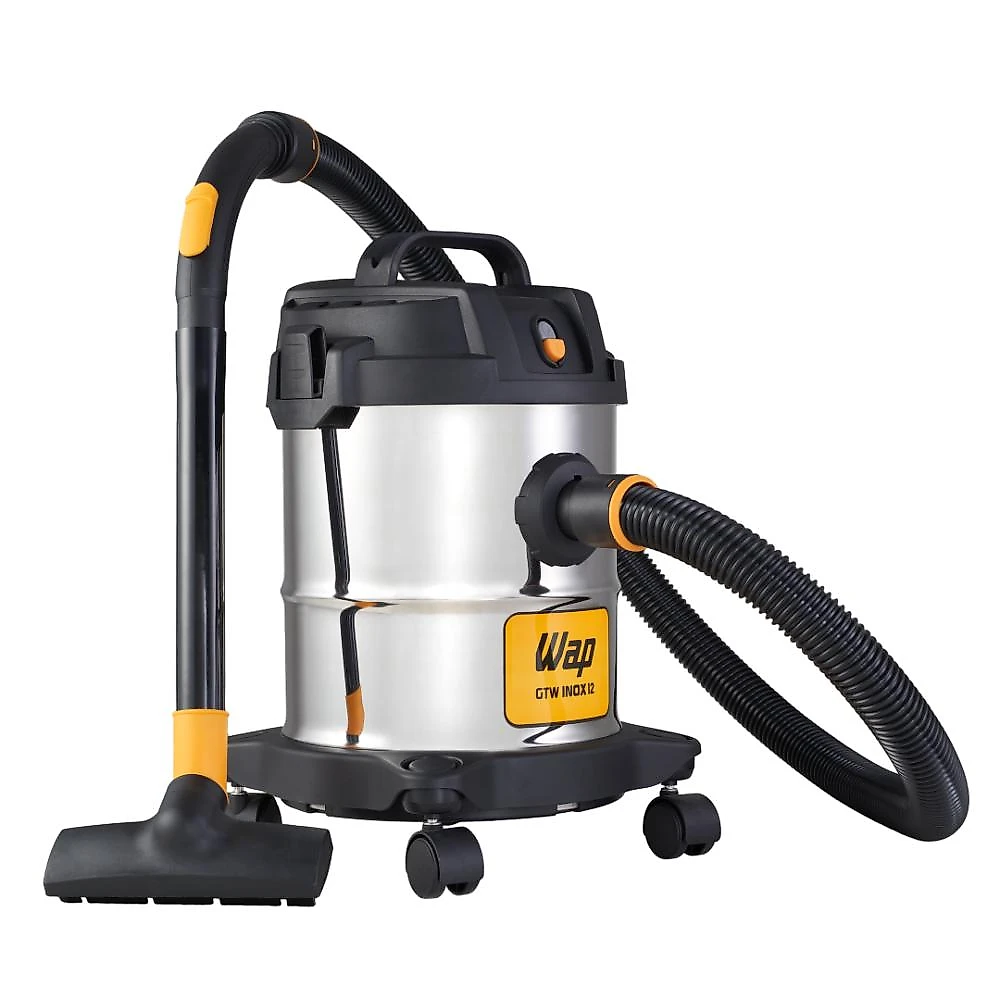 Aspirador de pó e Água wap gtw inox 12 potência de 1400w e bocal de sopro 220v