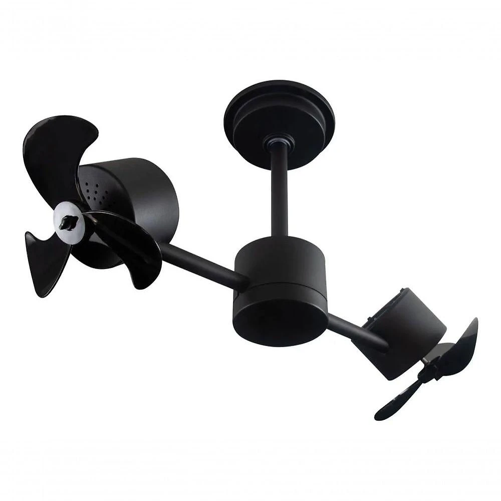 Ventilador de Teto Treviso 180W 90CM 3 Pás 3 Velocidades Preto Bivolt