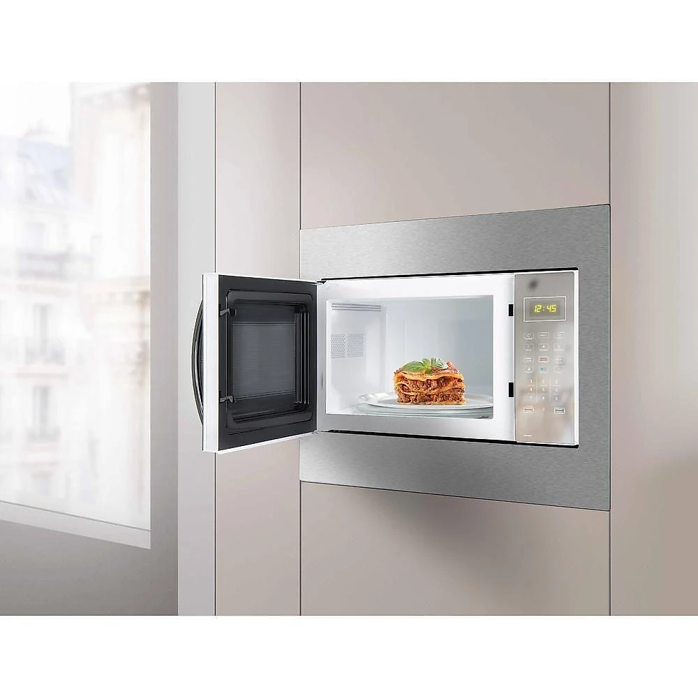 Micro-ondas de Embutir Philco 37 Litros Limpa Fácil 1400W Espelhado e Branco PMB37EB 110V
