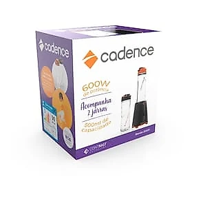 Blender Cadence Zoo Contrast BLD701 600W 2 Jarras BPA Free Desmontável 110V