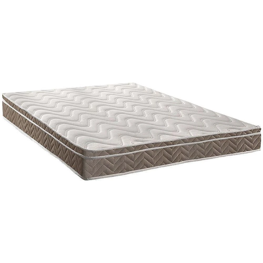 Colchão King Espuma Ortopédico D33 Conforto Ultra 193x203x25cm Marrom Paropas