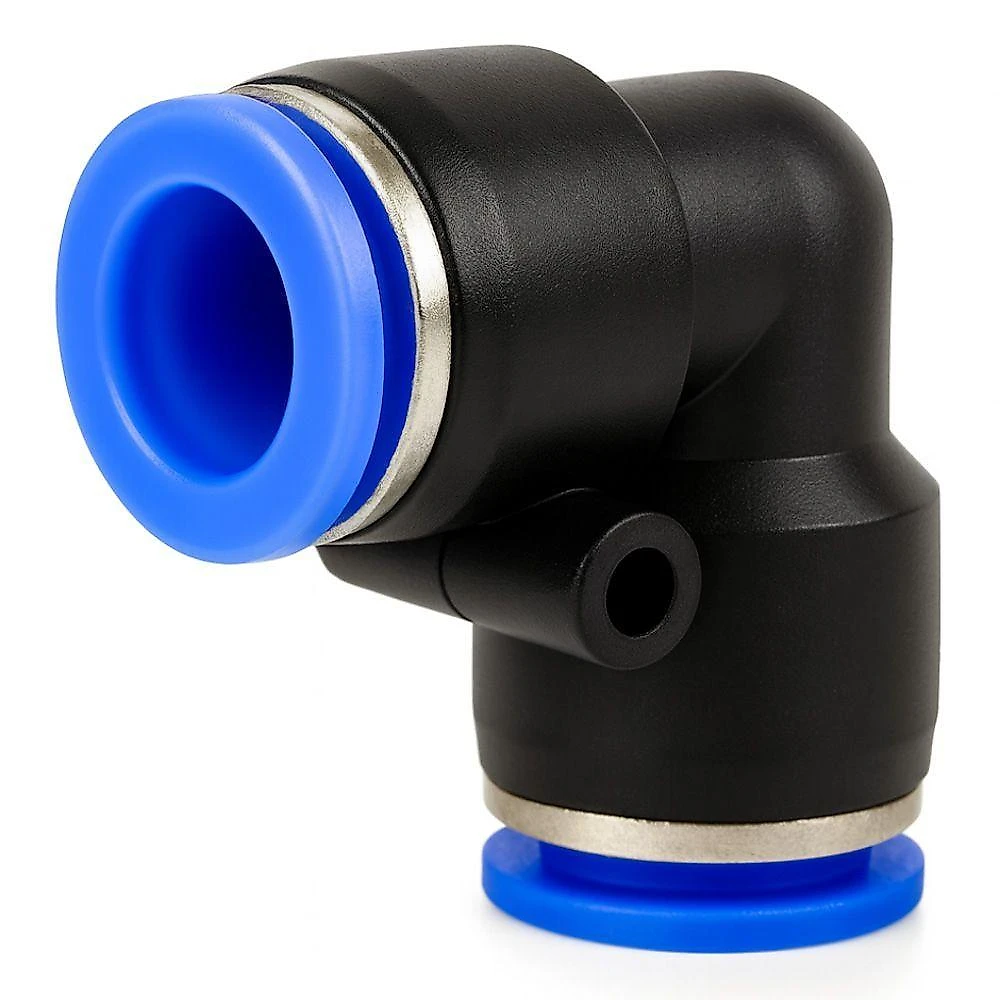 10 Cotovelos União Conexão Emenda 10mm Pu Pneumática Engate Rápido