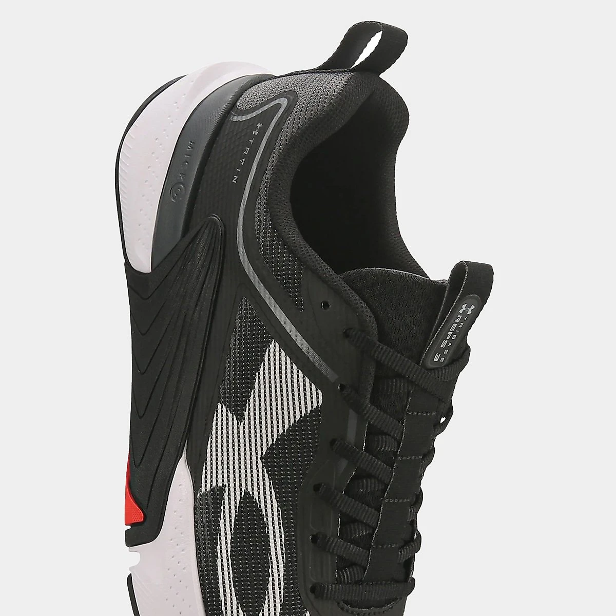 Tênis Under Armour Tribase Reps 3 Masculino Preto+Branco - 34