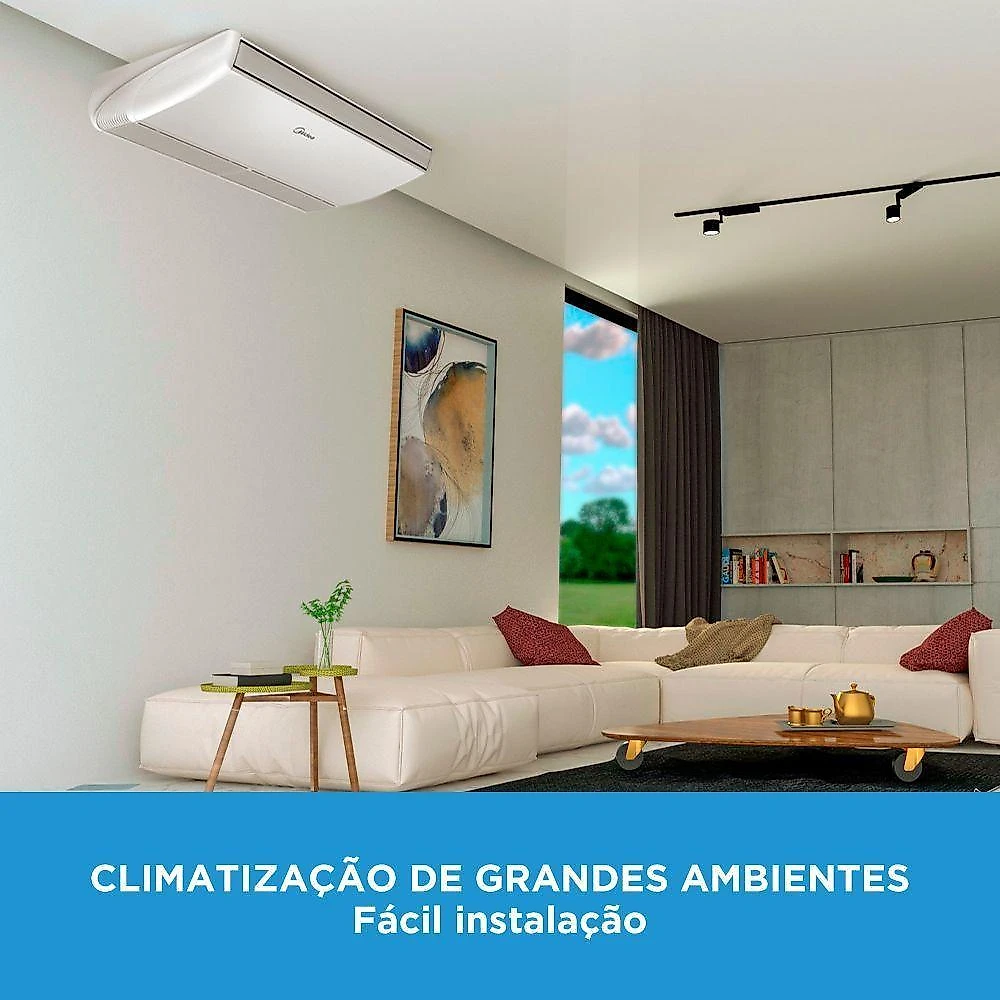 Ar condicionado split teto midea connect 36000 btus frio inverter 220v 38ccve36515mm