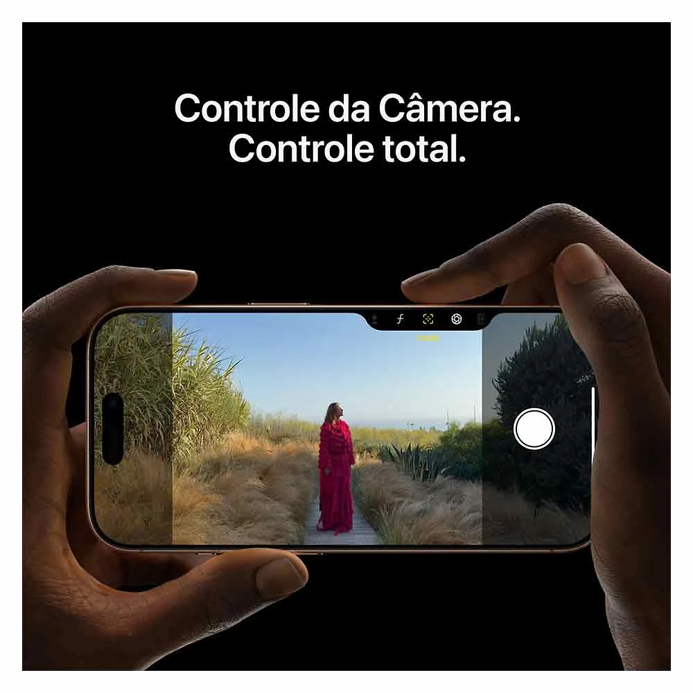 iPhone 16 Pro Max Apple (256GB) Titânio Deserto, Tela de 6,9", 5G e Câmera de 48MP Bivolt