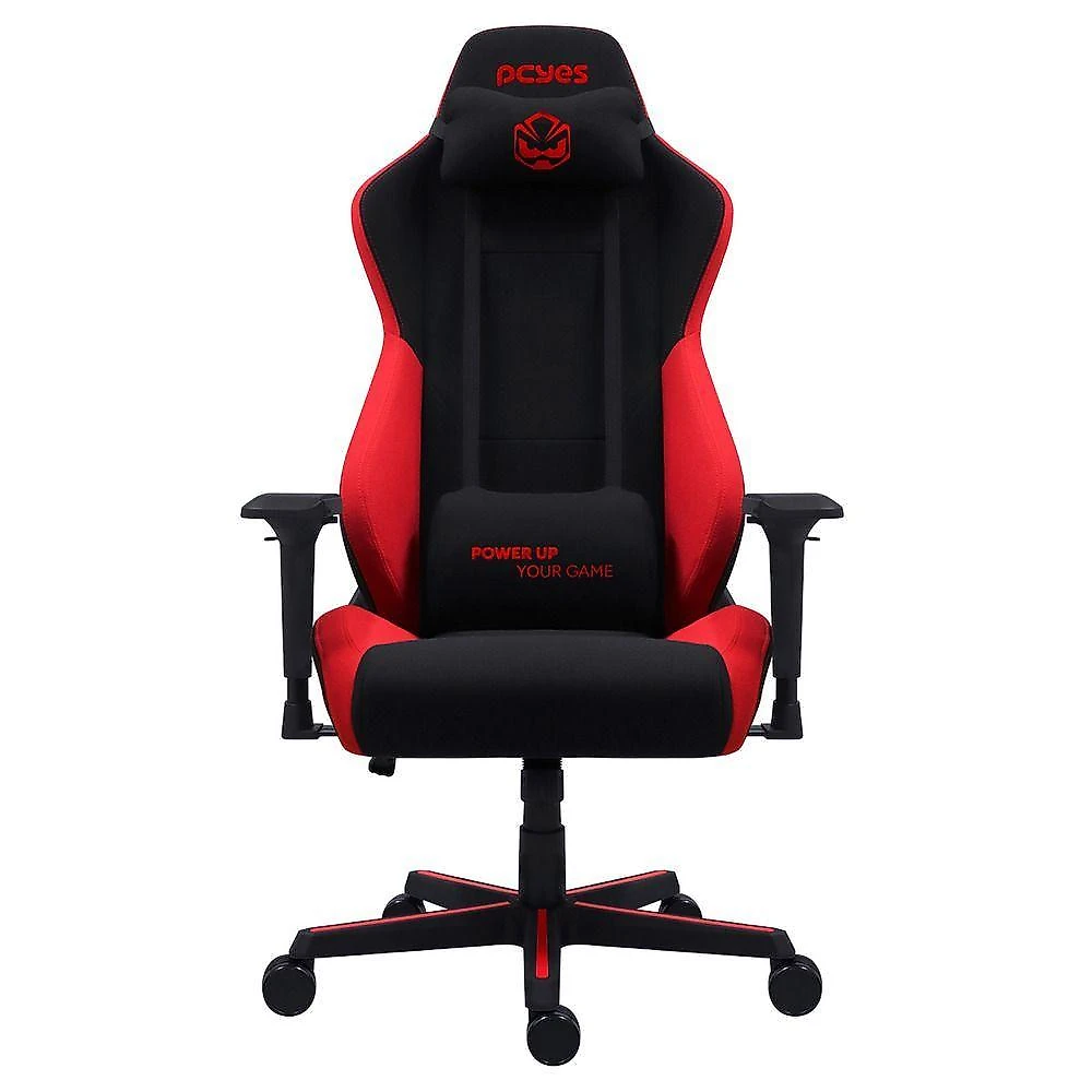 Cadeira Gamer Pcyes Mad Racer V8 Turbo Encosto Reclinável Vermelha e Preta