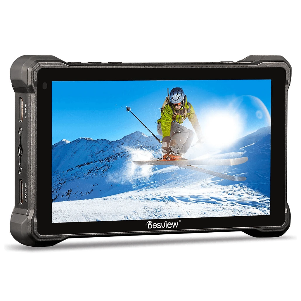 Monitor de Referência Desview R7SIII UHB 7" IPS 4K-HDMI 3G-SDI 3D-Luts Touchscreen On-Camera