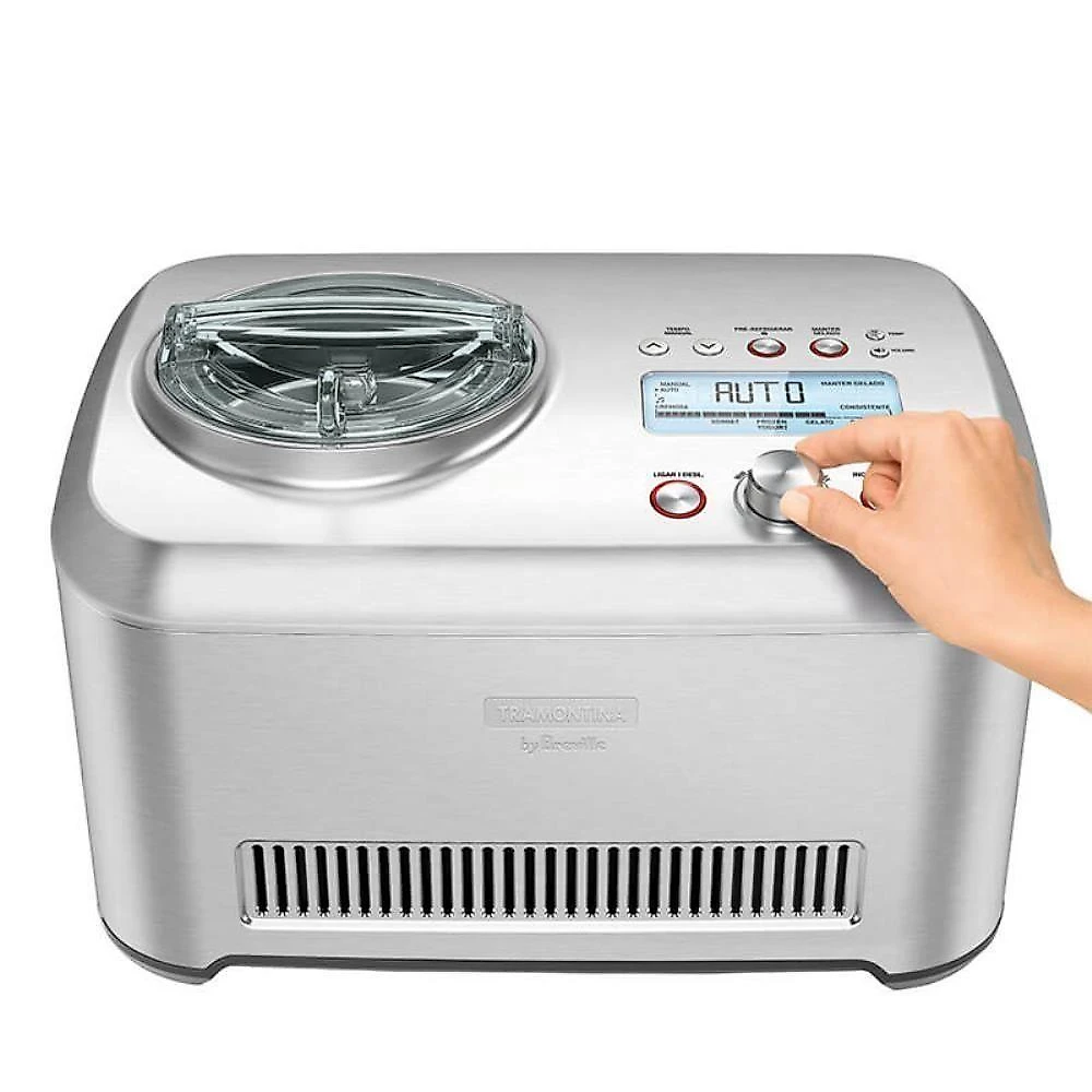 Sorveteira Tramontina By Breville Express Em Aço Inox 12 Funções 220V 69170012