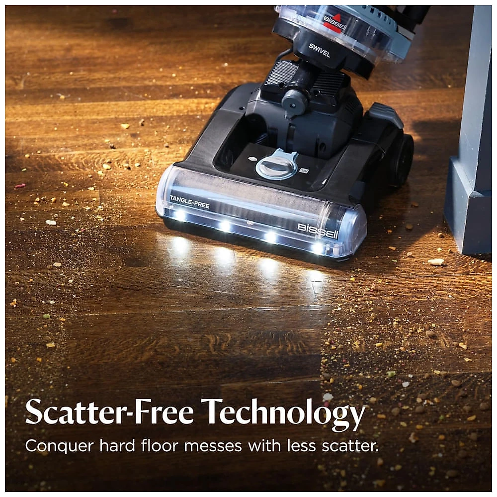 BISSELL CleanView Max TangleFree Rewind com Faróis de LED, Escova Livre de Embaraços, Recolhimento Automático do Cabo e Ferramentas para Animais de Es BISSELL CleanView Max TangleFree Rewind com Faróis de LED, Escova Livre de Embaraços, Recolhimento Automático do Cabo e Ferramentas para Animais de