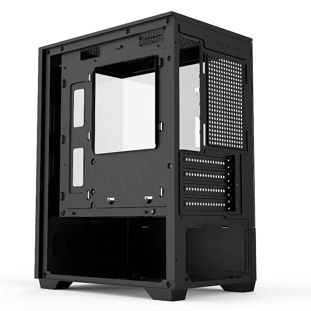 Gabinete Gamer R31b Tower Micro-ATX Aço com 3 Fans Preto BR-X
