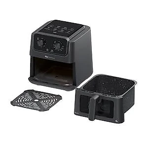 Fritadeira Elétrica Air Fryer Wap AF02 6L 1500W Luz Interna Antiaderente Graystone 110V