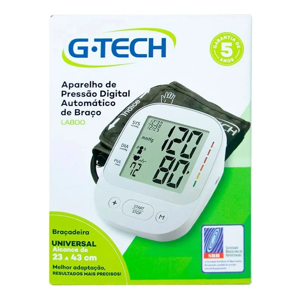 Miniatura Aparelho De Pressão Digital De Braço G-tech La800